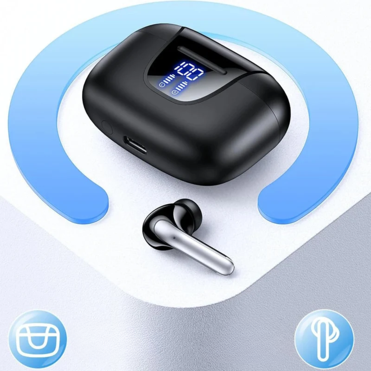Bluetooth-Kopfhörer mit ANC
