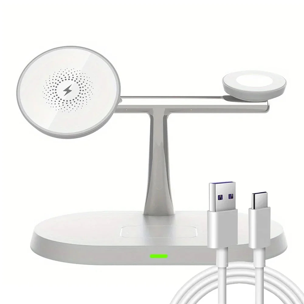 Magnetischer 3-in-1-Ladeständer für kabelloses Laden